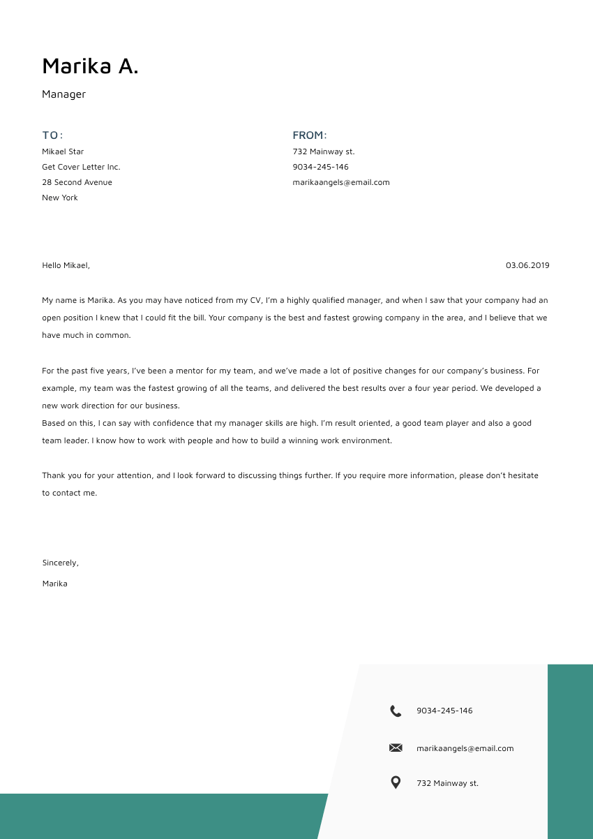 a school nurse cover letter sample