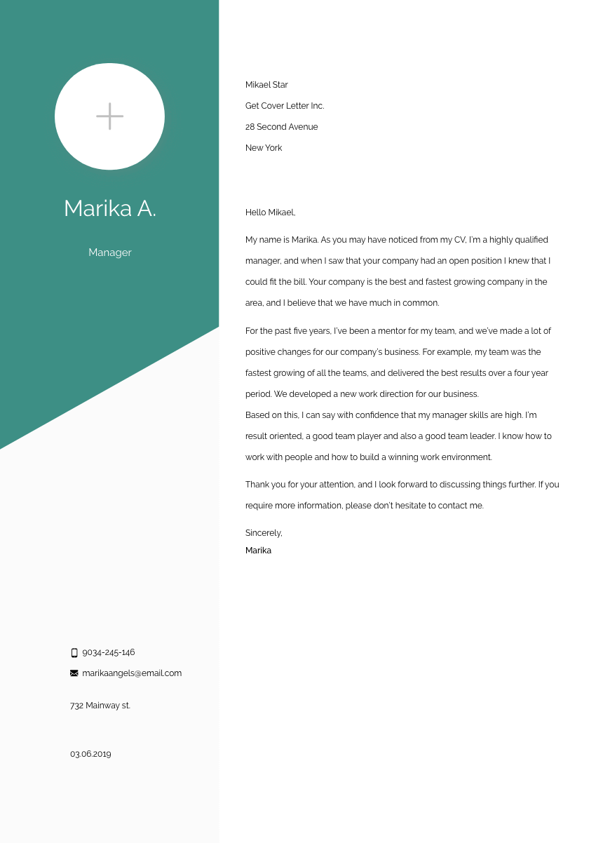 a video producer cover letter sample