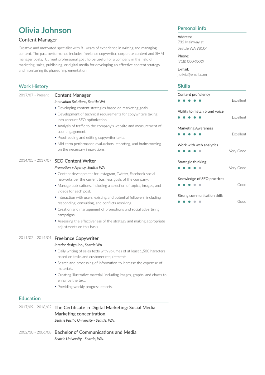 
                                                             an assistant buyer resume example