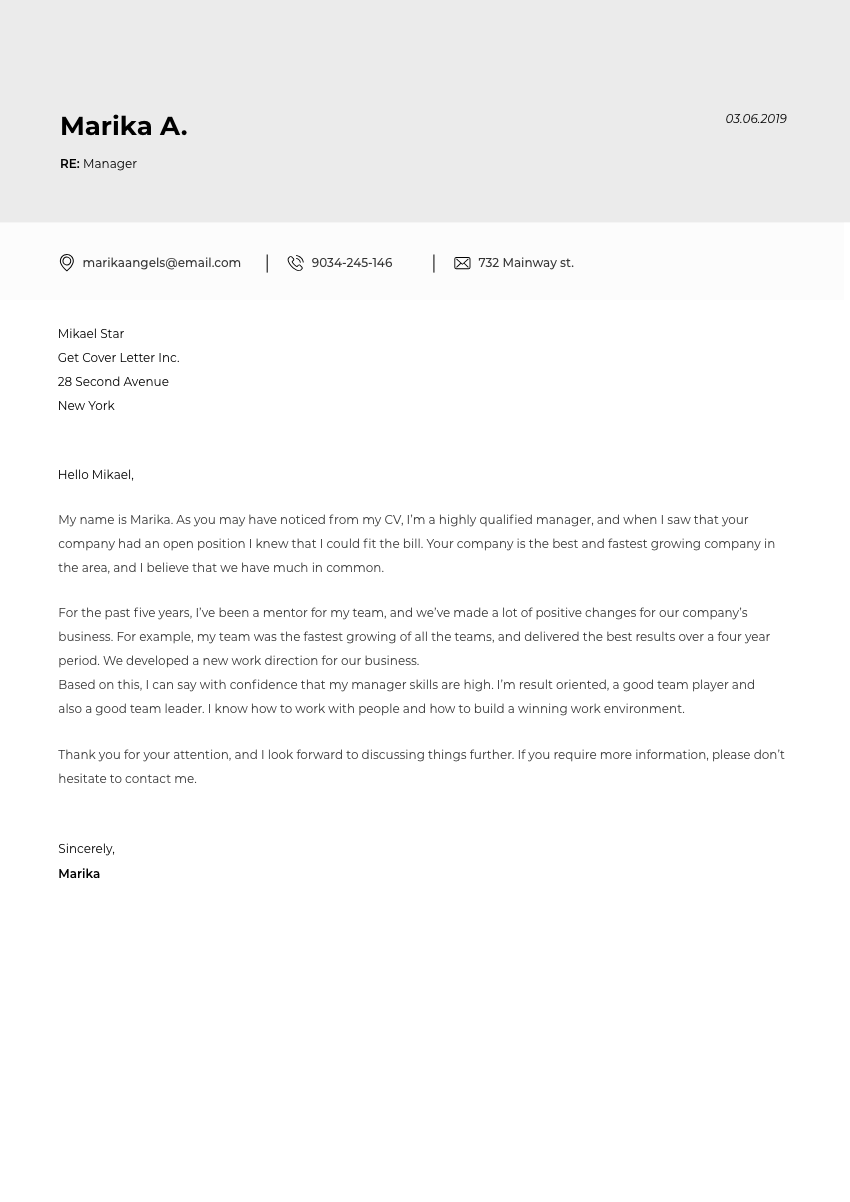 a junior software developer cover letter sample